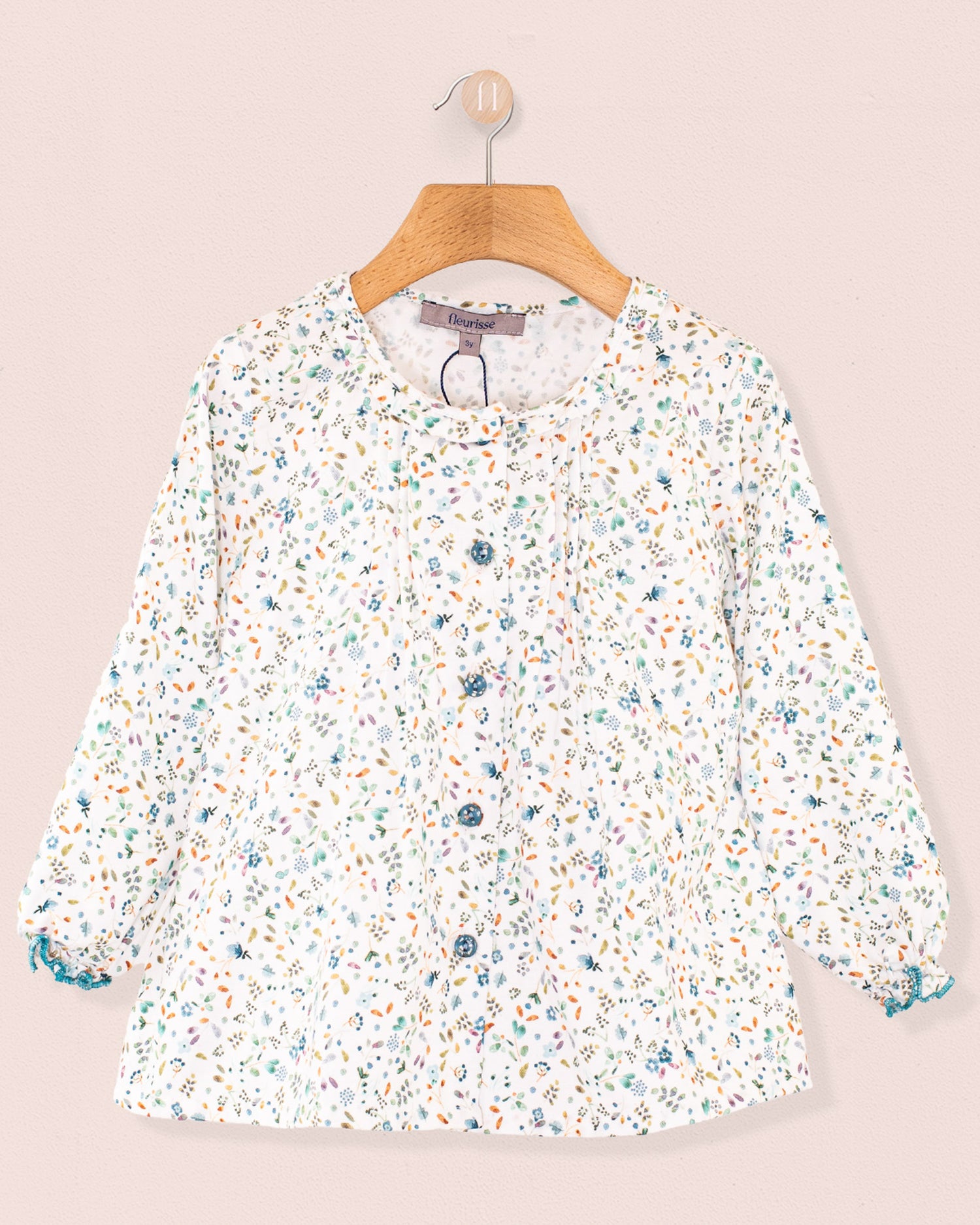 Ruffle Toscana Chilli Fall Turquoise Tunic